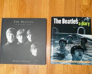 The Beatles Books: 'The Beatles: A Diary' by Barry Miles and 'The Beatles: A Private View' by Robert Freeman