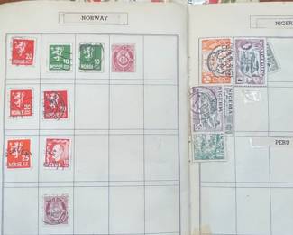 Vintage Postage Stamp Album