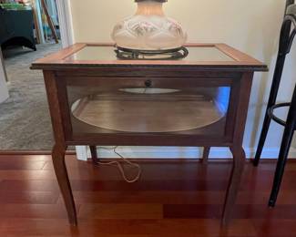 Victorian Style "Tea Cabinet" Display Table