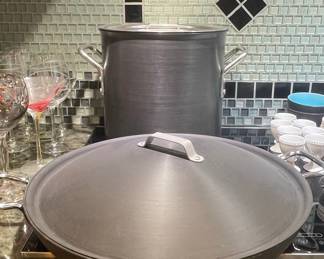 All-Clad Stock Pot and Wok with Lid