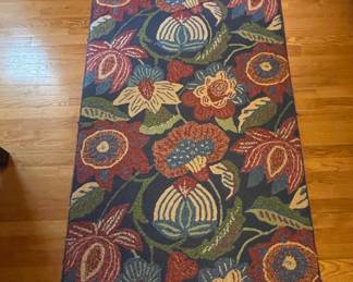 Floral Throw Rug