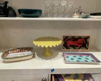 Ceramic Trays: Dana Cullen, Droll Designs, Essex Collection