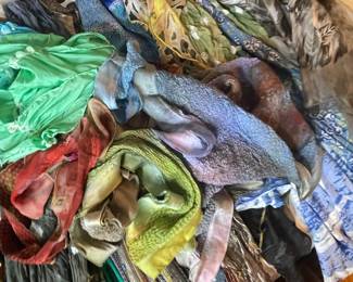 Large Collection of Scarves