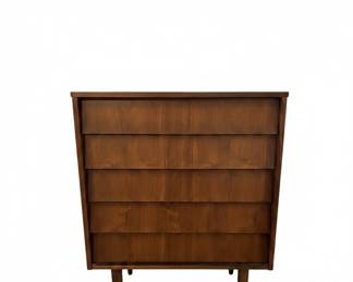 Mid-Century Modern Ward Furniture Highboy Dresser Vintage