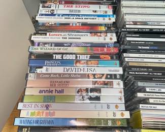 Assorted DVD Movie and Music Collection