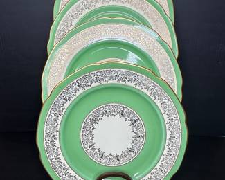 Limoges France "Chantilly" Pattern Dinner Plates