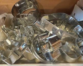 Large collection Metal Cookie Cutters