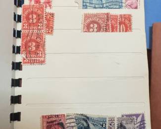Stamp Collector's Stock Book and Mint Block Booklets