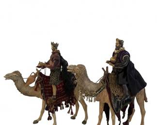 Department 56 Neapolitan Nativity Wise Men on Camels