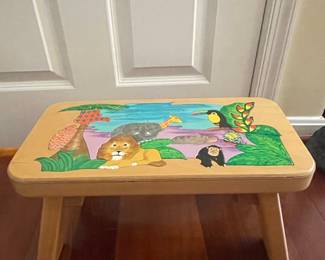 Children's Wooden Step Stool