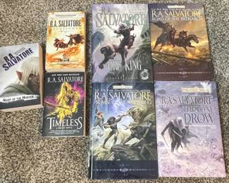 R.A. Salvatore Forgotten Realms Books