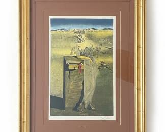 Salvador Dalí "Espana" Print 108/300 with COA