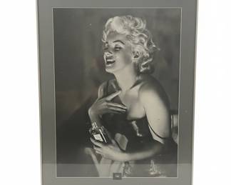 Marilyn Monroe "Chanel No. 5" Framed Print