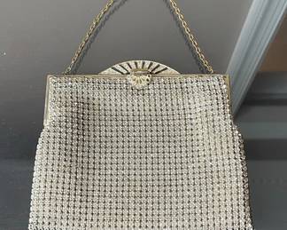 Rhinestone Evening Clutch Vtg