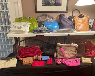 Assorted Women's Handbags and Accessories