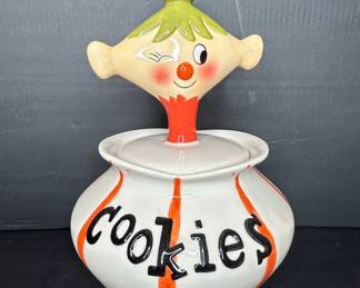 Vintage Holt Howard Pixie Character Cookie Jar