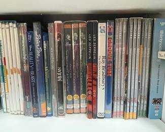 Assorted DVD and Blu-ray Movies and TV Series
