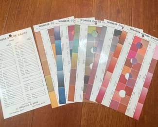 Wonder Color Gauge Color Charts