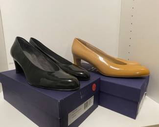 Stuart Weitzman Patent Pumps