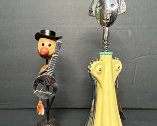 Anna G. Corkscrew and Banjo Player Figurine