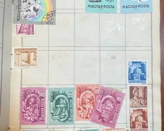 Vintage Postage Stamp Album
