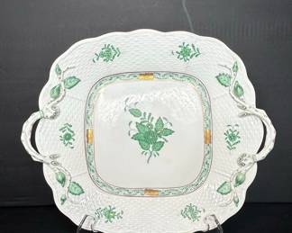 Herend Porcelain Chinese Bouquet Serving Platter