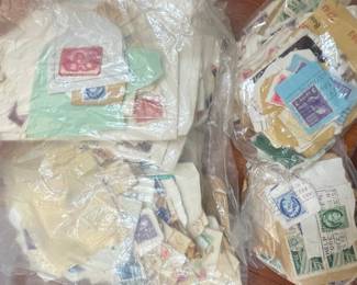 Vintage Postage Stamps including S&H Green Stamps