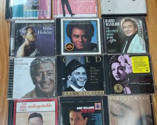 Various Music CDs - Jazz, Pop, and Easy Listening Collection