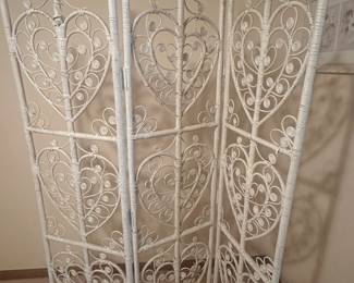 Wicker room divider $50.00