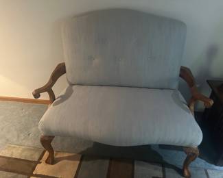 50” ball and claw loveseat $145.00