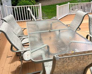 patio / deck dining set