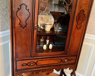 Jacobena revival style hutch