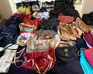 Assorted Designer Handbags Collection