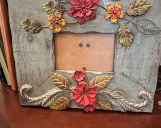 Decorative Floral Picture Frame