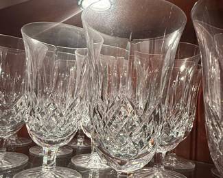 Waterford Crystal "Lismore" Pattern Iced Beverage Glasses