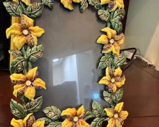 Olivia Riegel Hannah Floral Embellished Picture Frame