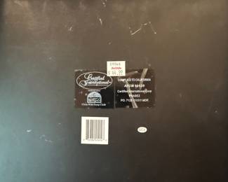 Certified International "Cabernet 1968" Serving Tray