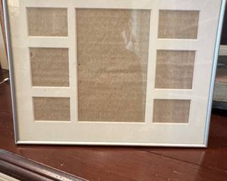Multi-Opening Silver Tone Picture Frame
