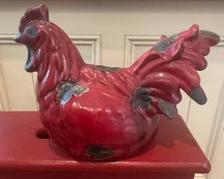 Royal Haeger Ceramic Rooster Planter