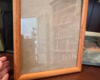 Oak Wood Picture Frame