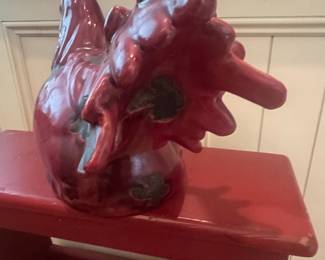 Royal Haeger Ceramic Rooster Planter