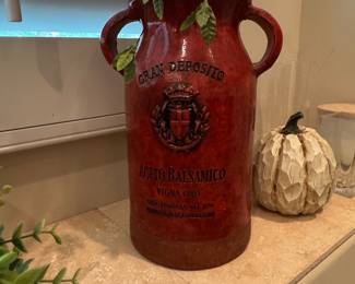 Gran Deposito Aceto Balsamico Ceramic Jug