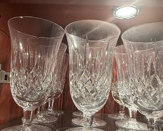 Waterford Crystal "Lismore" Pattern Iced Beverage Glasses