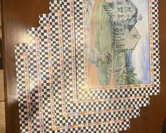 Mackenzie-Childs Courtly Check Placemats