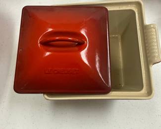 Le Creuset Heritage Square Casserole Dish with Lid