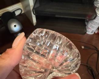 Waterford Crystal Heart Paperweight