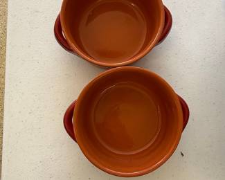 De Silva Italy Terracotta Soup Bowls (Set of 2)