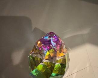 Swarovski Crystal Cone Rio Paperweight