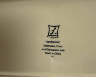 Lidia Bastianich Handpainted Loaf Pan