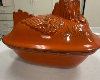 UmbriaVerde Ceramic Chicken Casserole Dish